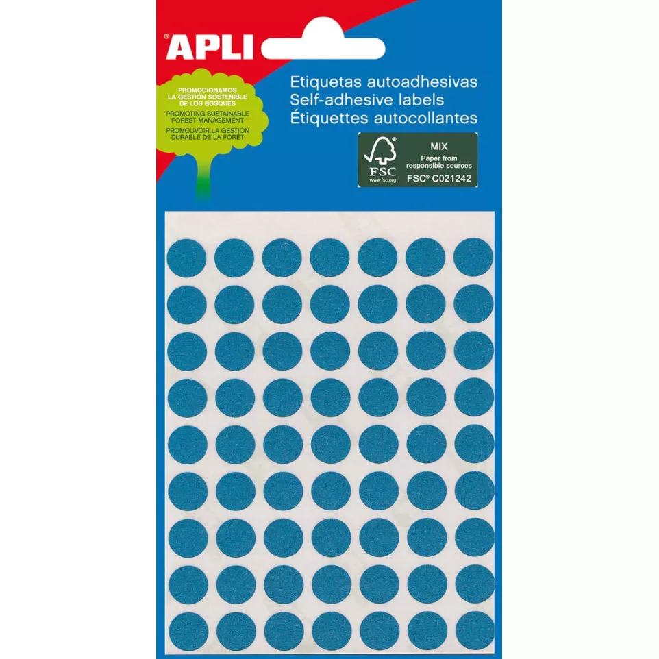 Apli ronde etiketten in etui diameter...