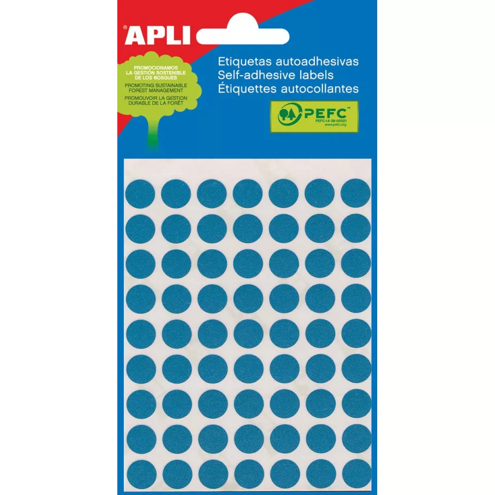 Apli ronde etiketten in etui diameter...