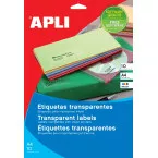 Apli étiquettes transparentes
