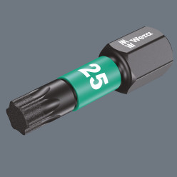 Embout de vissage Wera Impaktor Torx TX 25x25mm / pce