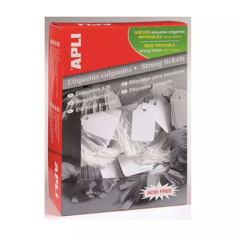 Apli draadetiketten ft 13 x 34 mm (b...