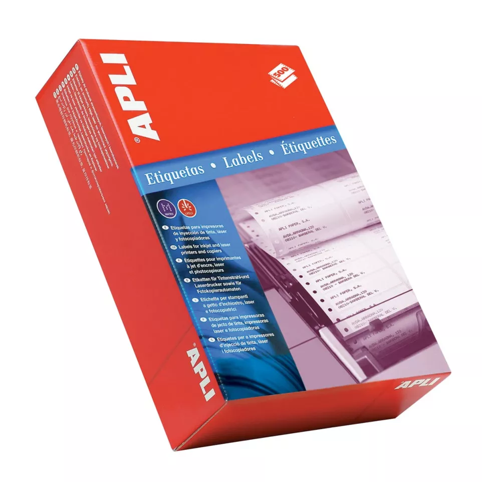 Apli White Computer Labels Single...