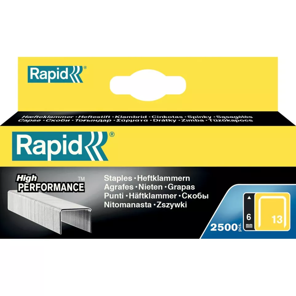 Rapid Agrafes 13/6, galvanisées,...