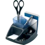 Maped organisateur de bureau Compact Office Essentials, 6 compartiments, noir/bleu