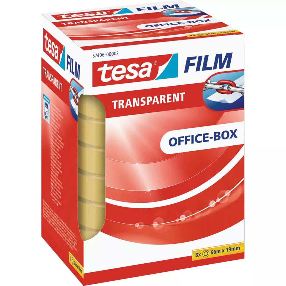 Tesa ruban adhésif, transparent, ft...