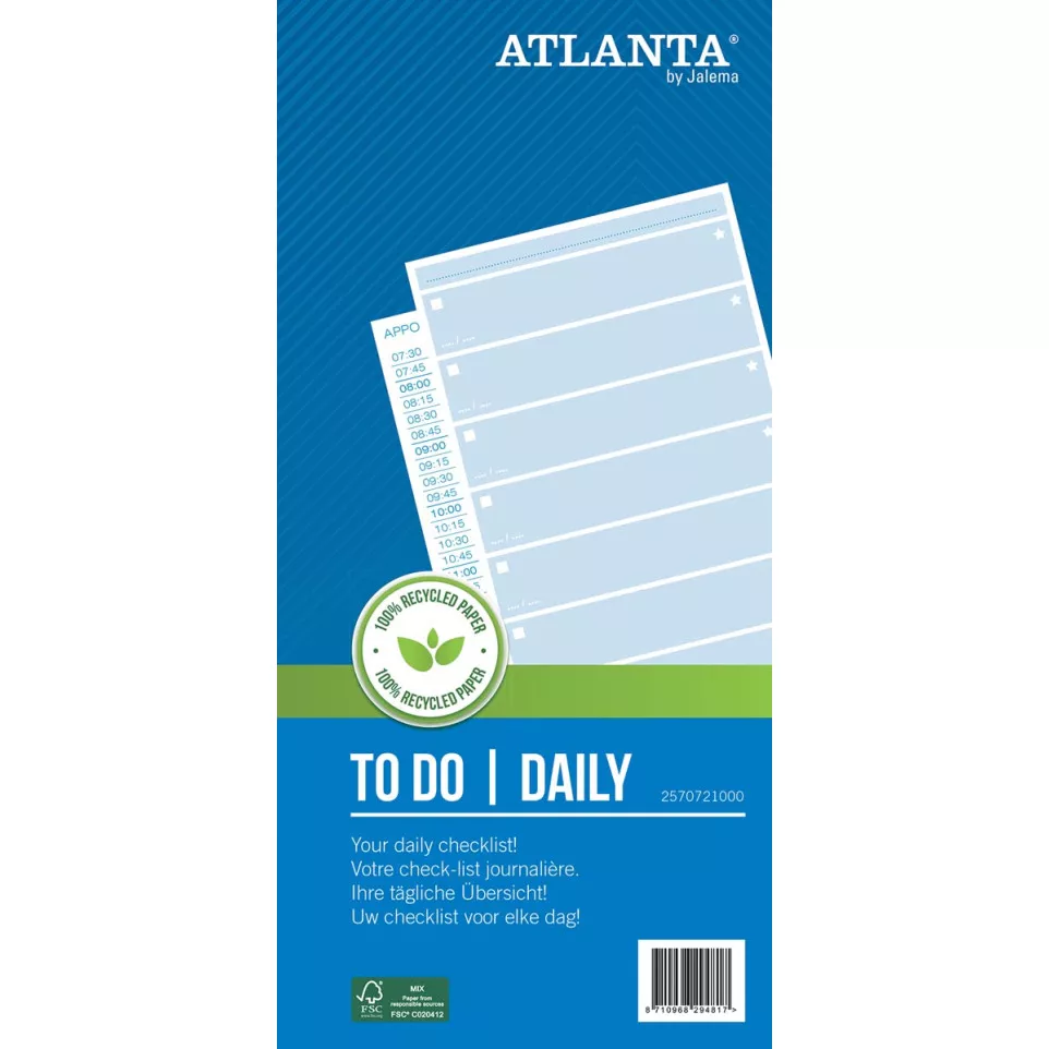 Atlanta Daily To Do Planner...