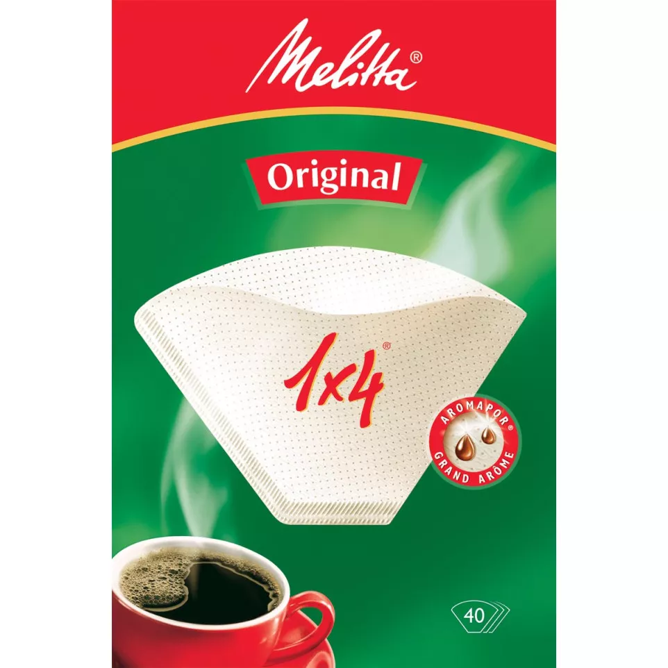 Melitta filtre à café 1 x 4, paquet...