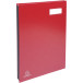 Exacompta handtekenmap voor ft 24 x 35 cm, uit karton overdekt met pvc, 20 indelingen, rood