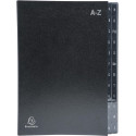 Exacompta trieur Ordonator 24 compartiments avec onglets A-Z, noir
