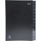 Exacompta trieur Ordonator 24 compartiments avec onglets A-Z, noir