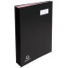 Exacompta handtekenmap voor ft 24 x 35 cm, uit karton overdekt met pvc, 20 indelingen, zwart