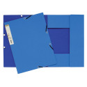 Exacompta elastomap Forever koningsblauw/donkerblauw