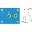 Professional Drilling Jig for NOVO S 18/4 Handle Profile per piece