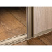 LOCA 18/4 brons geanodiseerd aluminium greepprofiel voor 18mm dikke houten panelen of 4mm dik glas, lengte 3,05m / 3.05m
