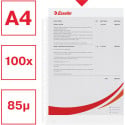 Esselte showtas, PP, transparant, 30% pre-consumer gerecycleerd plastic