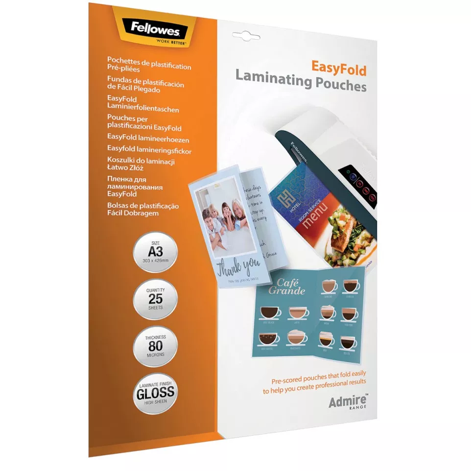 Fellowes pochette à plastifier Admire...