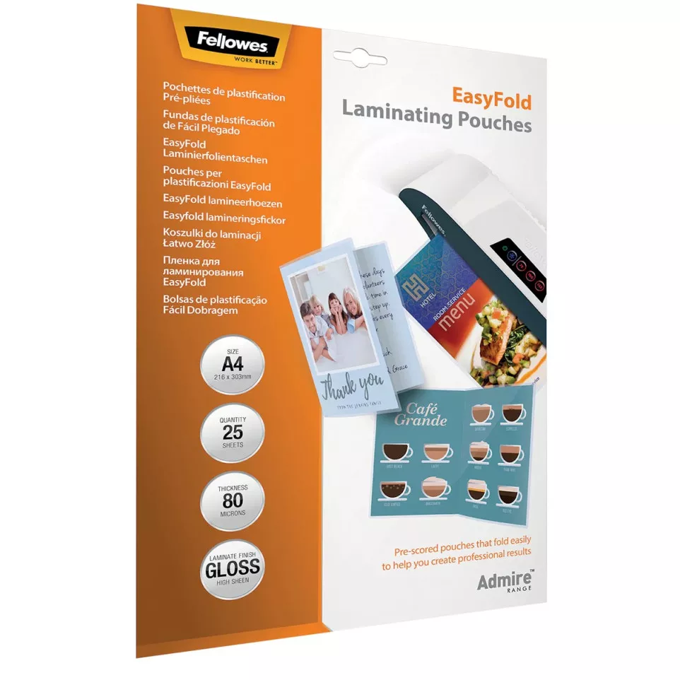 Fellowes pochette à plastifier Admire...