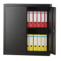 Bisley draaideurkast, ft 100 x 91,4 x 40 cm (h x b x d), 1 legbord, zwart