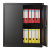 Bisley draaideurkast, ft 100 x 91,4 x 40 cm (h x b x d), 1 legbord, zwart