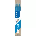 Pilot FriXion Ball and FriXion Ball Clicker Refills Light Blue Box of 3