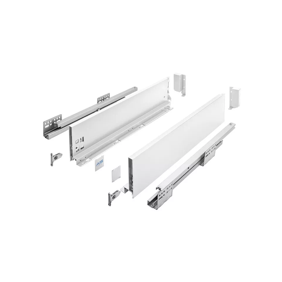 Ladezijde kit wit hoogte 120mm +...