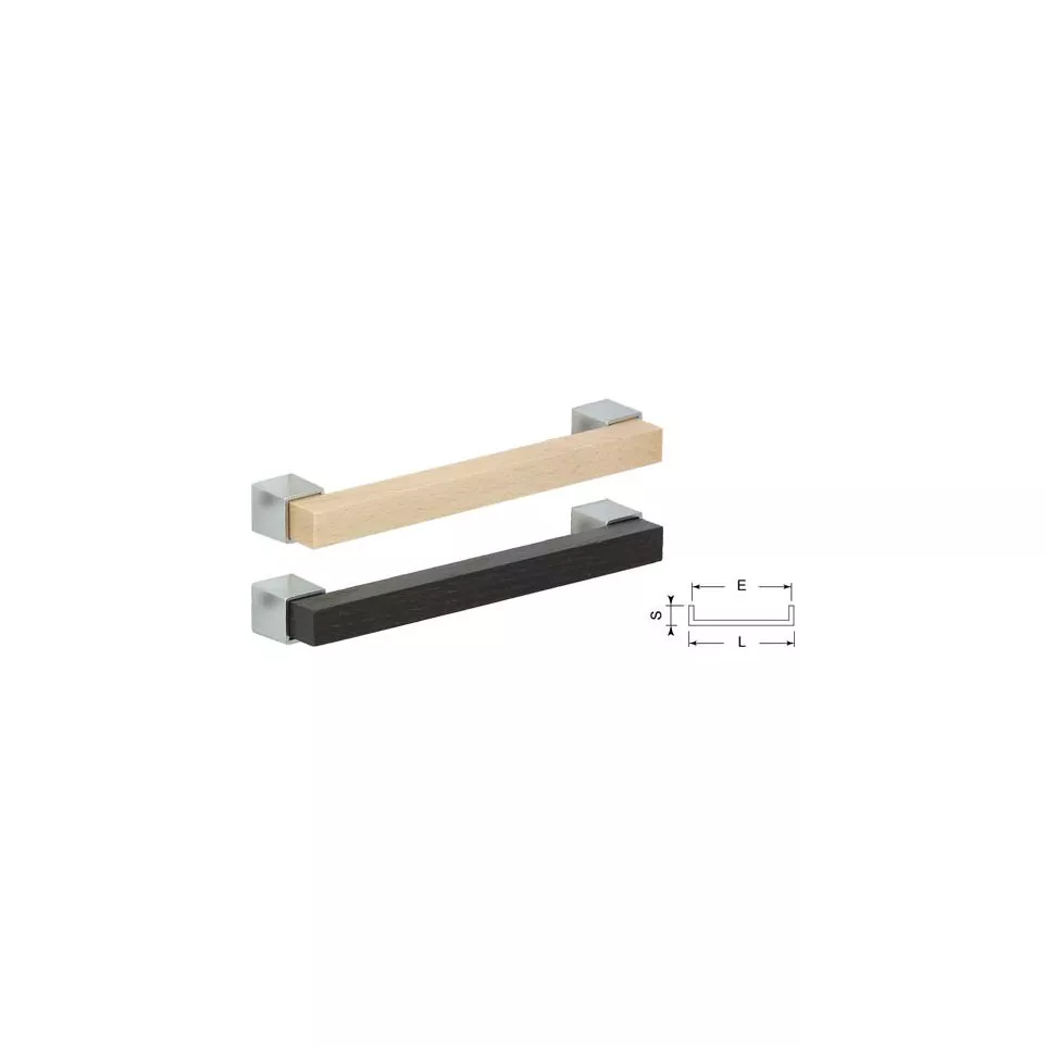 SYMBIO Handle 128mm Matte Chrome...