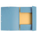 Exacompta elastomap, 3 kleppen, ft A4, geassorteerde     kleuren, pak van 10