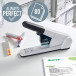 Leitz 5551 Heavy Duty Stapler, 80 Sheets, Uses K6-K12 Staple Cassettes, Silver