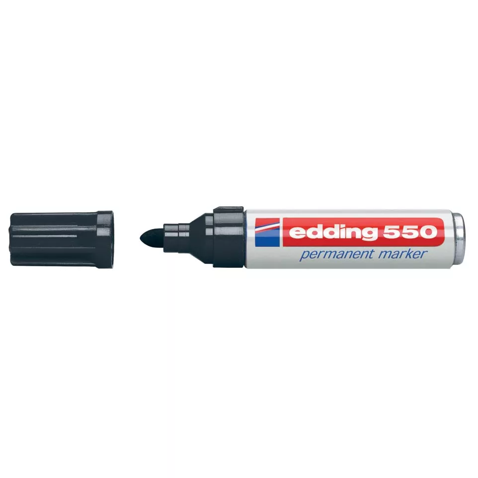 Edding permanente marker e-550 zwart