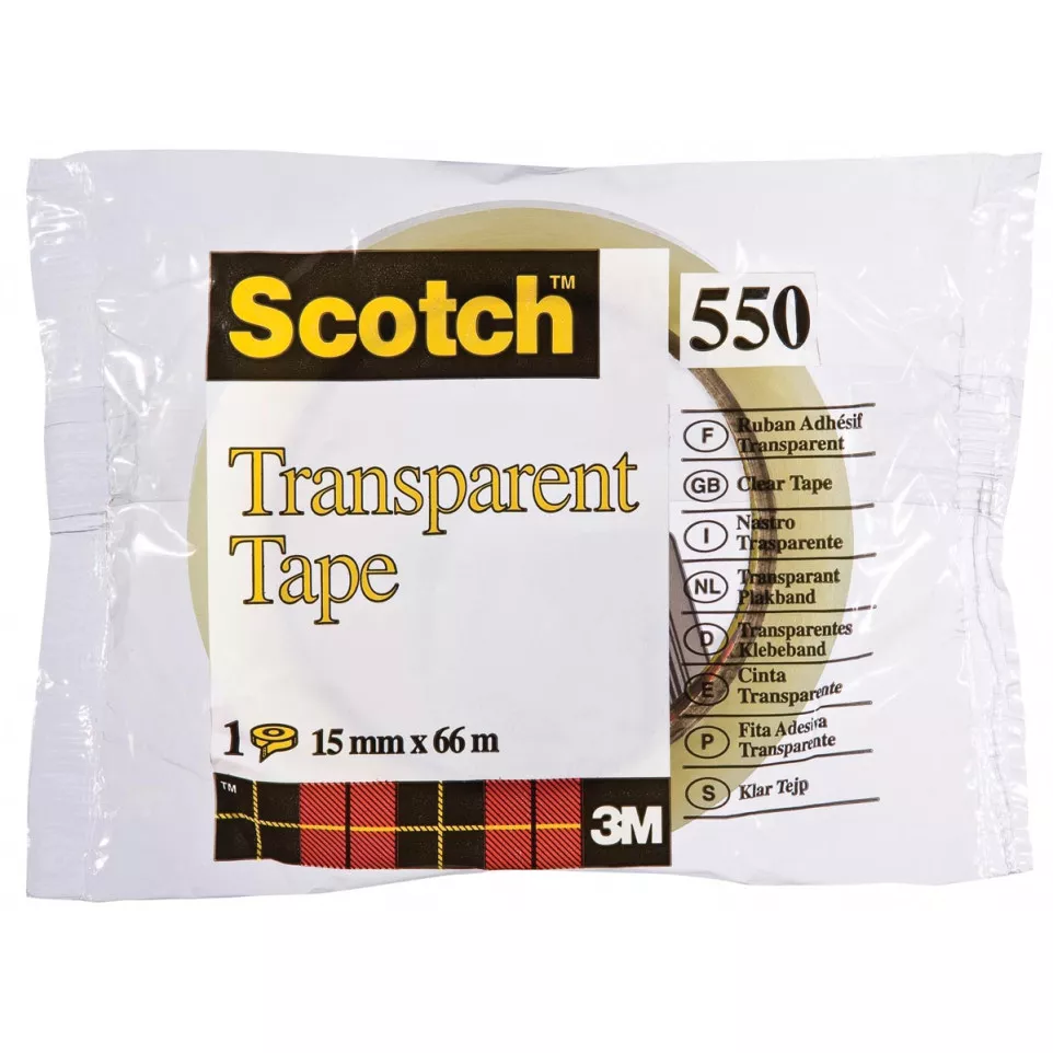 Scotch ruban adhésif transparent 550,...