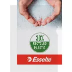 Esselte Essential A4 Document Wallet made from 30% pre-consumer recycled plastic