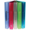 Exacompta Personaliseerbare ringmap Kreacover 2 ringen, 5 geassorteerde kleuren: turkoois, groen, roo...