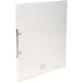 Exacompta ringmap ondoorschijnend, ft A4, 2 ringen van 1,5 cm, transparant