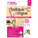 Graine Créative Shrink Plastic Sheets, 2 Gold and 2 Silver