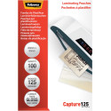 Fellowes Capture125 Laminating Pouches 60 x 90 mm 250 Microns Pack of 100