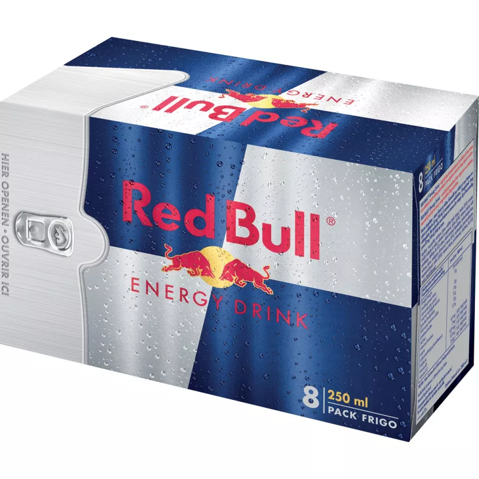 Red Bull energiedrank, regular, blik...
