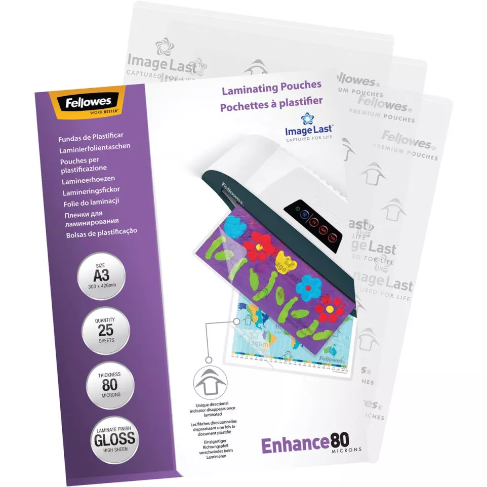Fellowes Laminating Pouches A3 Size...