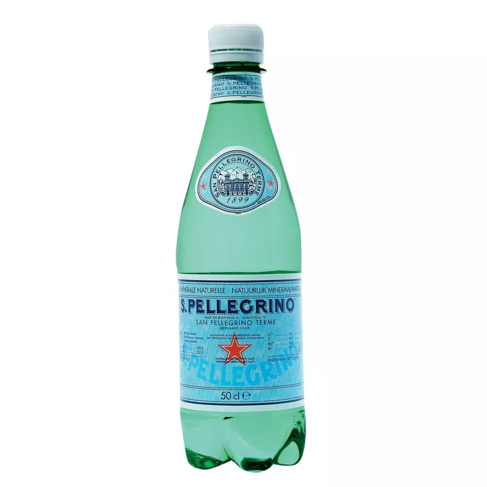 San Pellegrino water, fles van 50 cl,...
