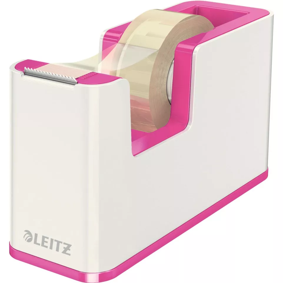 Leitz WOW plakbandafroller roze