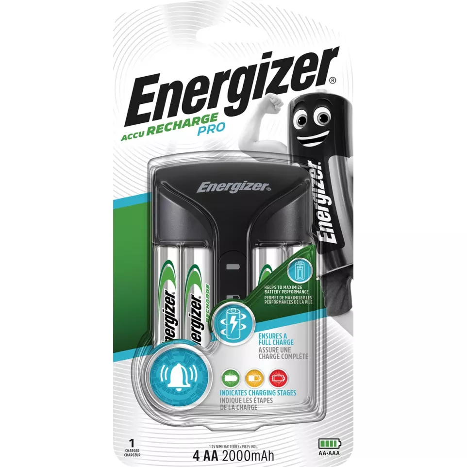 Energizer chargeur Pro Charger, 4 x...