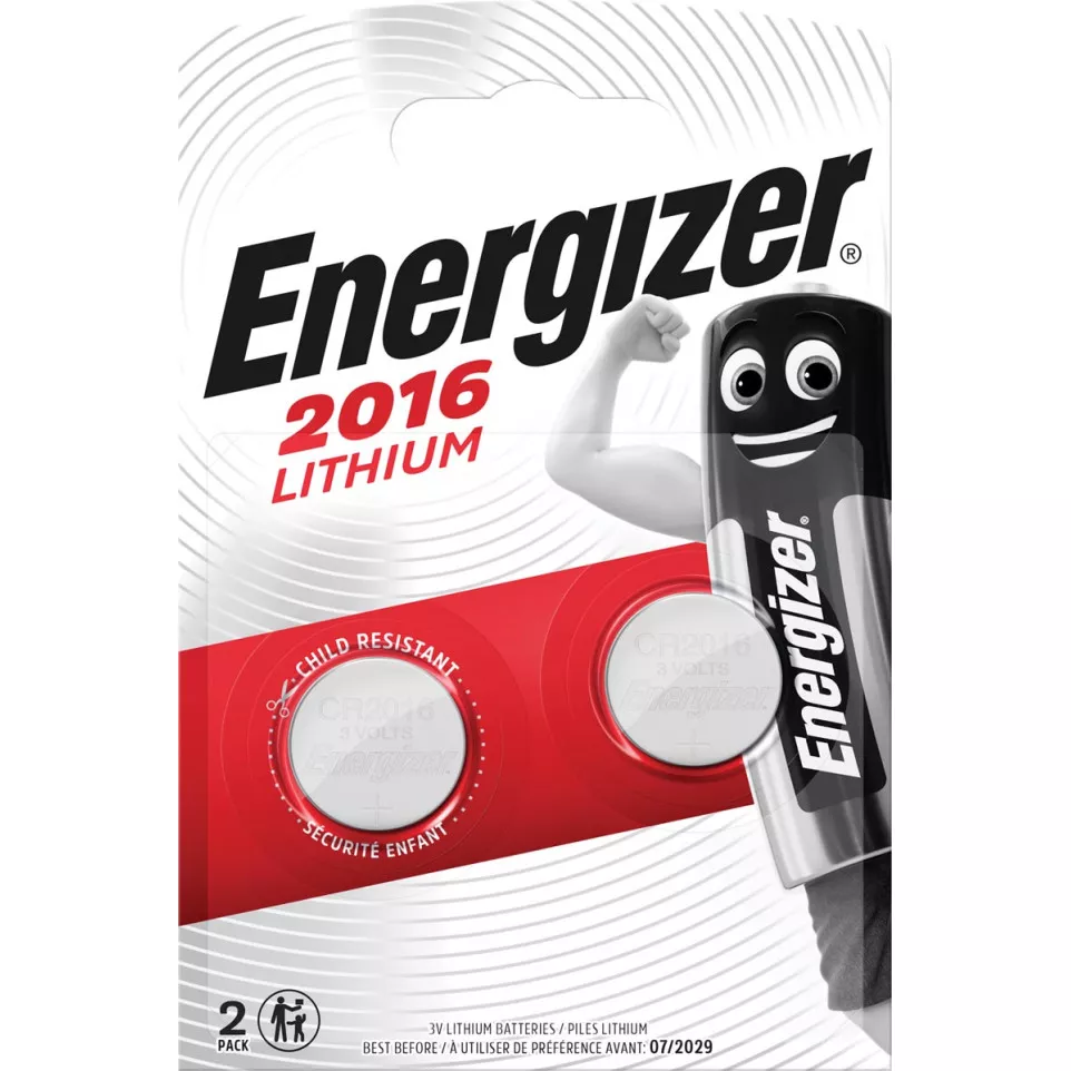 Energizer CR2016 3V Lithium Coin Cell...