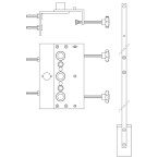 Template Jig for Wood, PVC,...