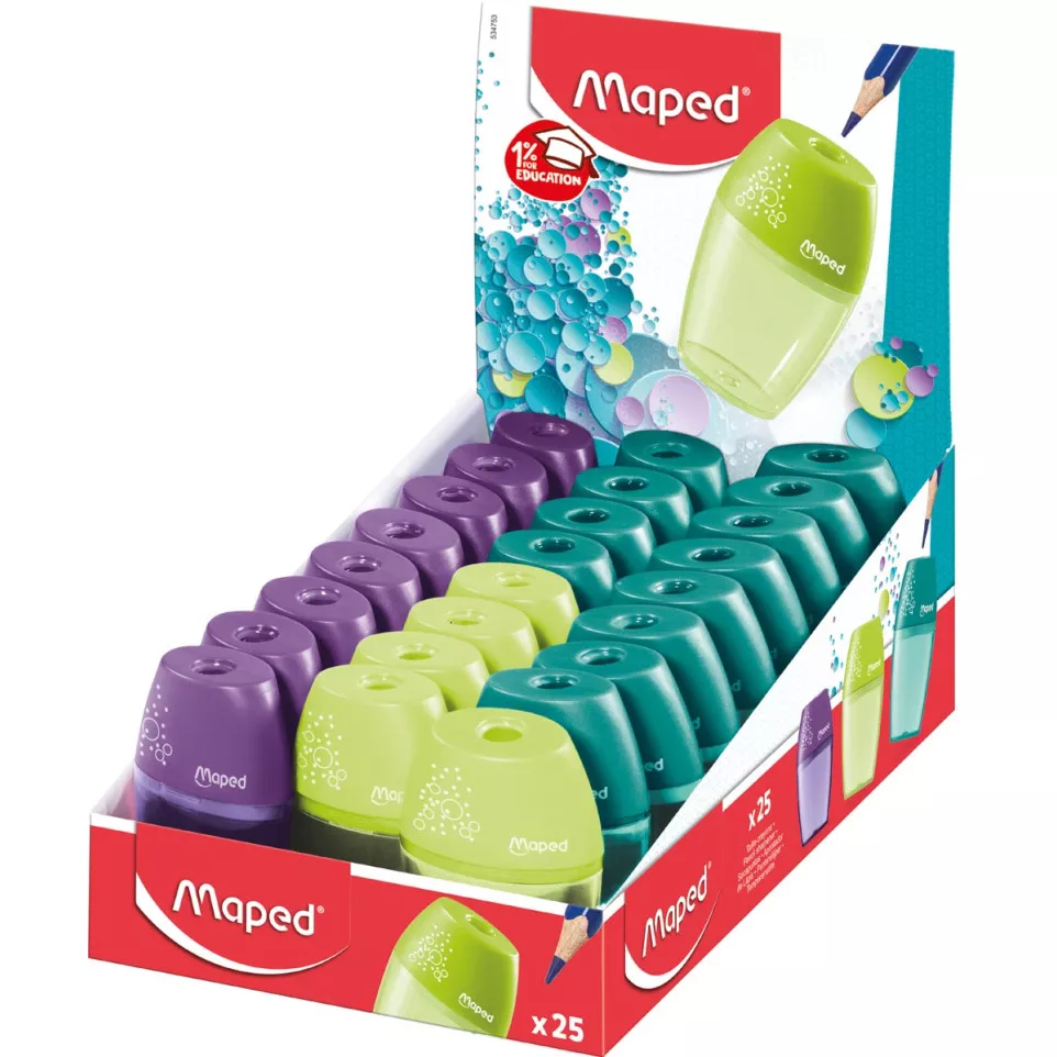 Maped Shaker Pencil Sharpener 1 Hole...