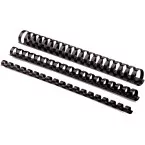 Fellowes reliures, paquet de 100 pièces, 8 mm, noir