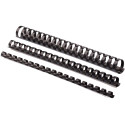 Fellowes bindruggen, doos van 25 stuks, 8 mm, zwart