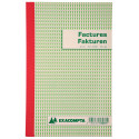 Exacompta factuurboek, ft 21x13,5 cm, tweetalig, tripli (50 x 3 vel)