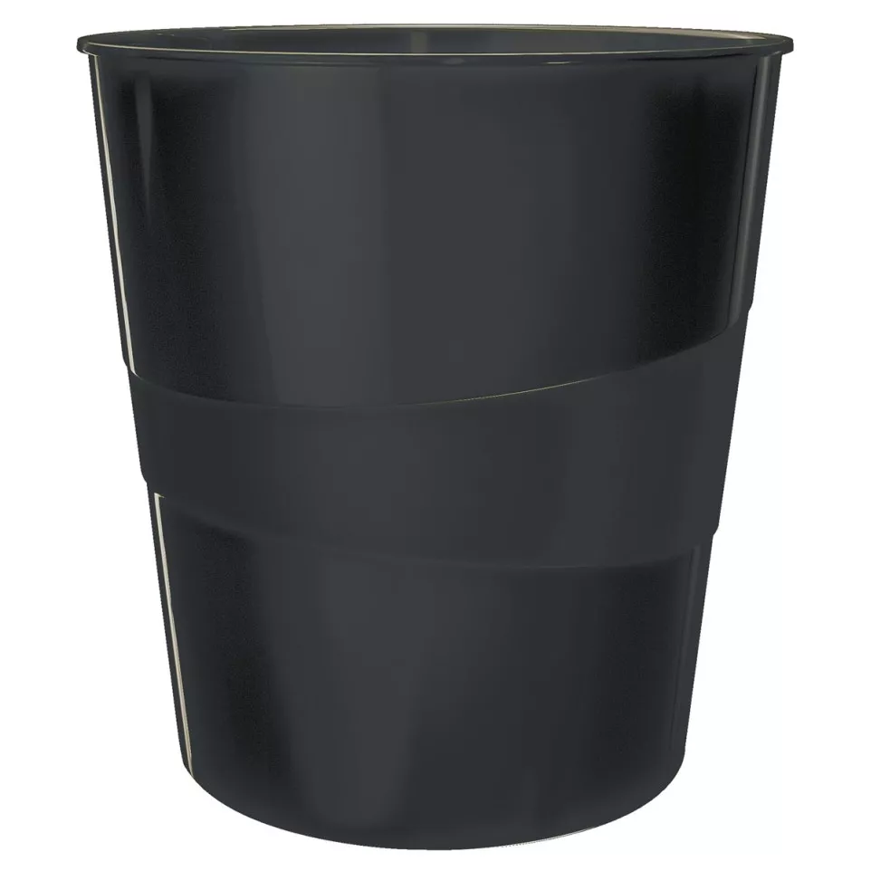 Leitz Recycle Waste Paper Bin, Black