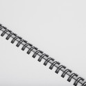 Fellowes peignes métalliques, boîte de 100 pièces, 12 mm, noir
