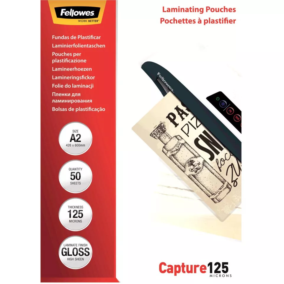 Fellowes lamineerhoes Capture125 ft...