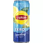 Lipton Zero Sugar Iced Tea Sleek Can 11.2 fl oz Pack of 24